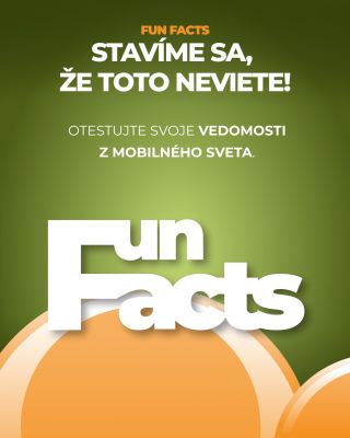 📱 Myslíš si, že o mobiloch vieš všetko? 😏 Stavíme sa, že niektoré z týchto fun factov ťa prekvapia! ⚡ Otestuj svoje...