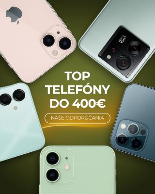 📱✨ Najlepšie telefóny do 400 € na jednom mieste! Nemusíš prechádzať stovky modelov - vybrali sme tie, ktoré sa naozaj...
